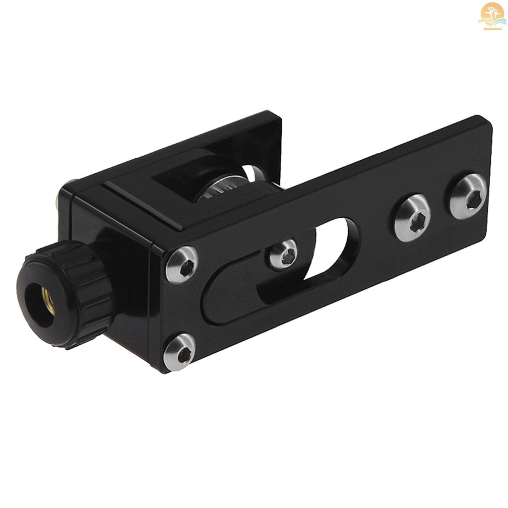 3D Printer Parts Upgrade 2020 Aluminum Profile X-axis Synchronous Belt Stretch Straighten Tensioner Compatible with Creality Ender-3 CR-10 Cr-10S 3D Printer Black