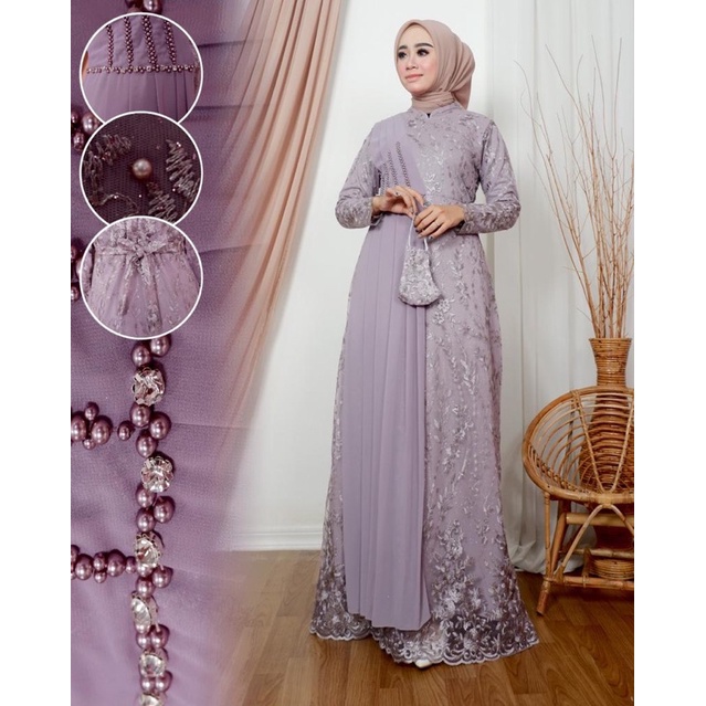 GAMIS DEVANA|GAMIS PESTA|GAMIS TERBARU|GAMIS KONDANGAN|GAMIS TILLE JUMBO|