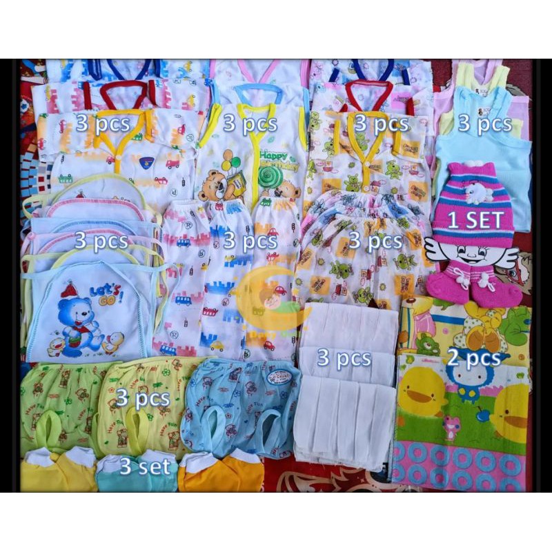 PAKET PERLENGKAPAN BAYI / KADO LAHIRAN BAYI BARU LAHIR / PAKET LENGKAP BAYI BARU LAHIR