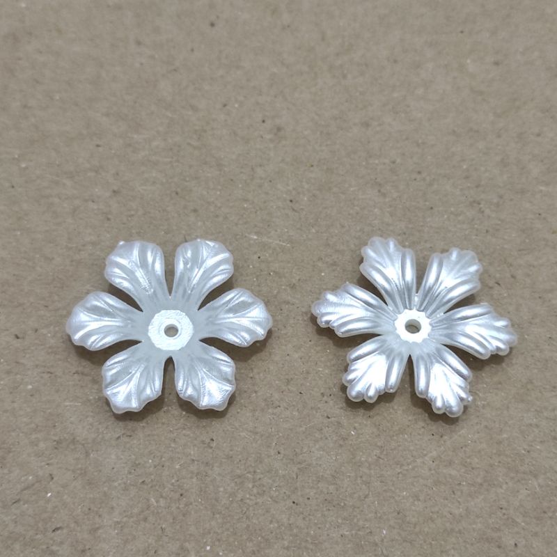 40pcs kelopak ceper kecil mutiara