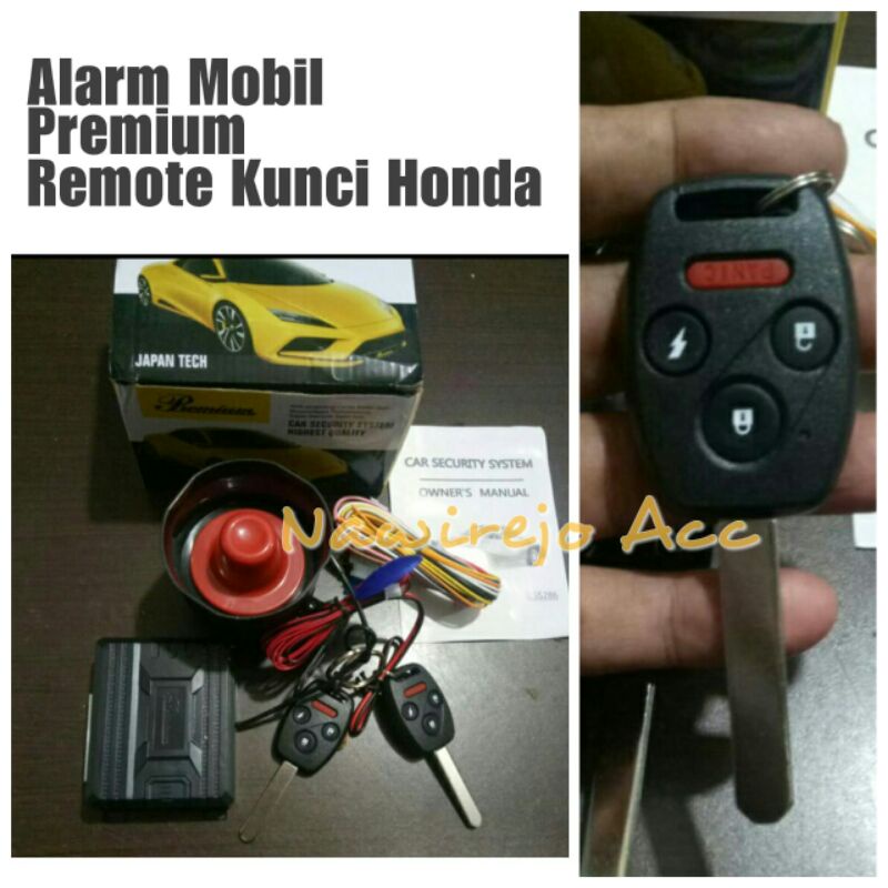 Alarm Remote Mobil Premium Khusus Honda