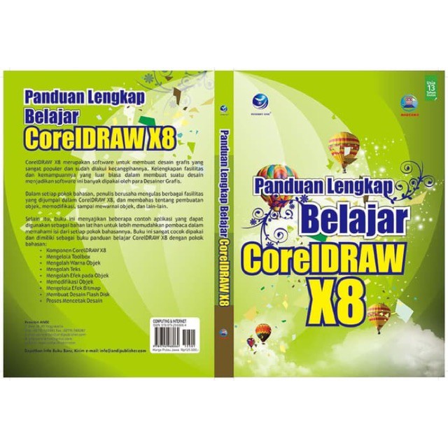 Panduan Lengkap Belajar CorelDRAW X8 original Madcoms