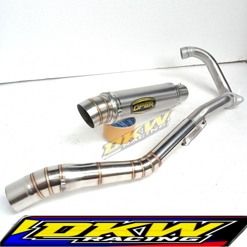 KNALPOT RACING OPBR PNP JUPITER MX VIXION R15 XABRE CBR150R CB150R GL PRO TIGER SONIC SUPRA GTR GSX 