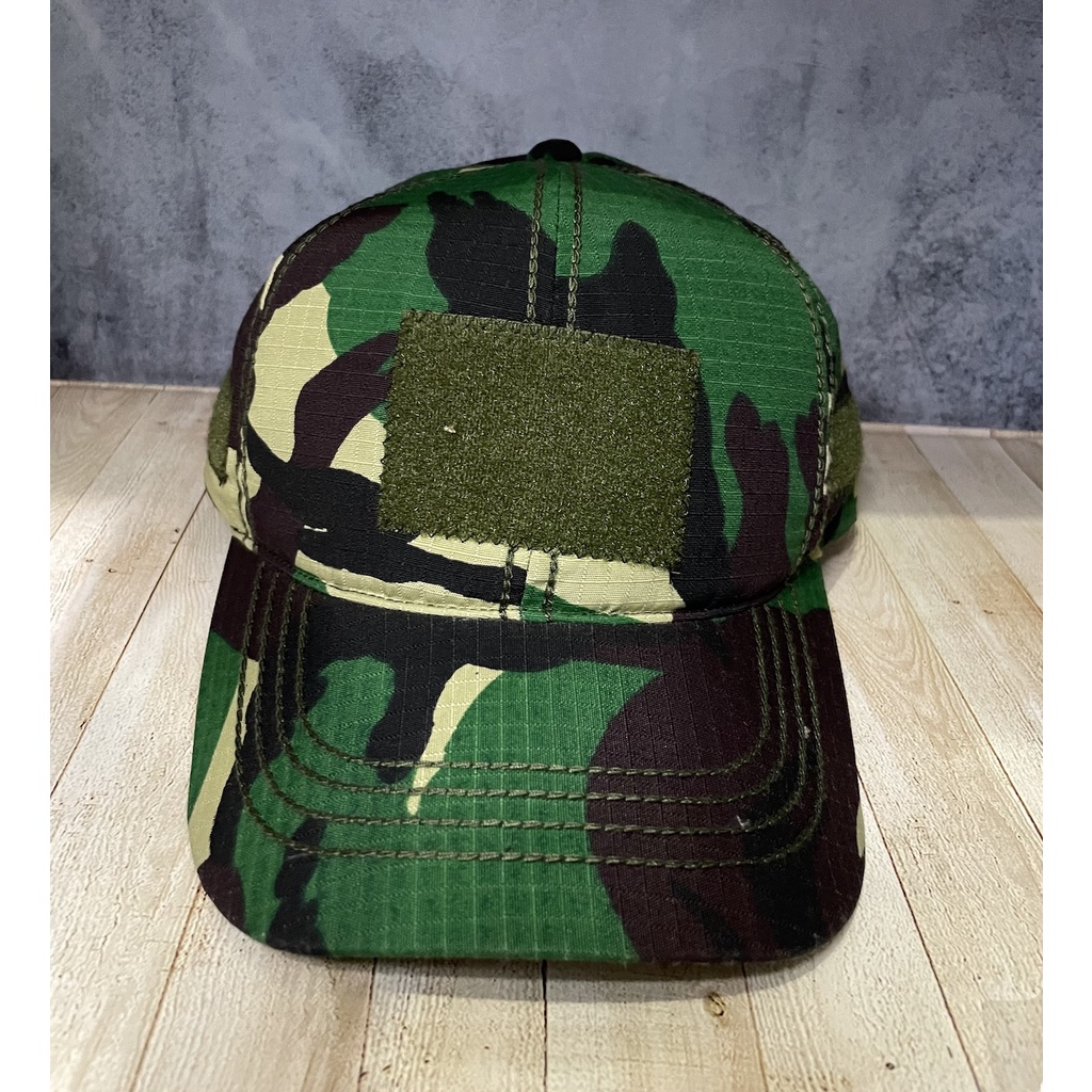 Topi Tactical Loreng Topi Velcro - Velcro Loreng -Topi Loreng Malvinas