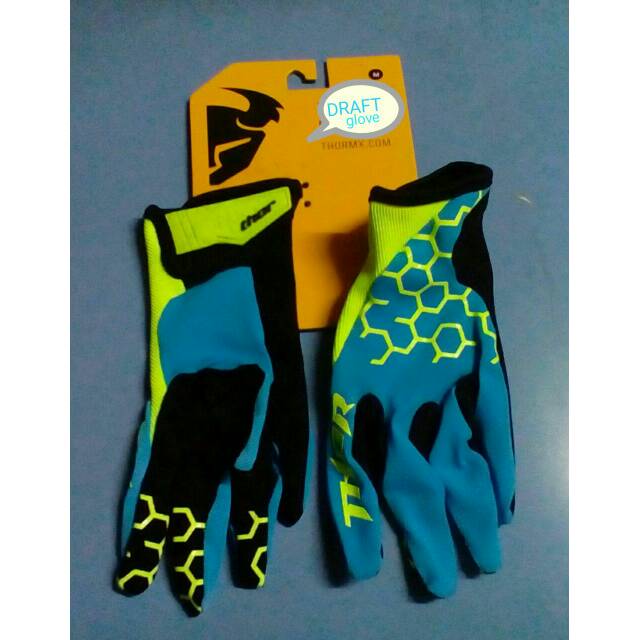 

Glove Thor Draft Blue Black Stabilo