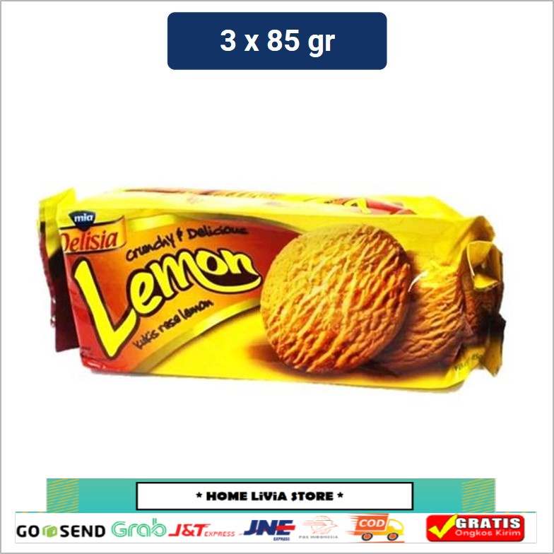 

Mia Delisia Biskuit Lemon 85 gr x 3