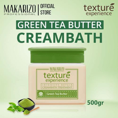 Makarizo Professional Texture Experience Cream Green Tea Butter Pot 500 gr