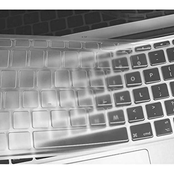Silicone Cover Skin Pelindung Keyboard Protector MacBook Air 11 inch - Hitam
