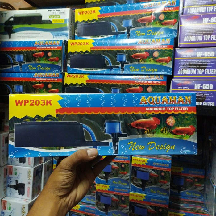 Pompa Akuarium Aquaman WP 203k fullset