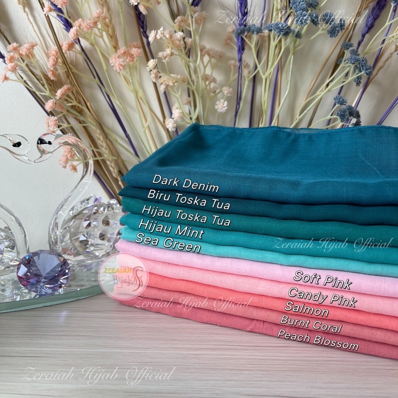 Segiempat Paris Polos Red Rose IMPORT Murah