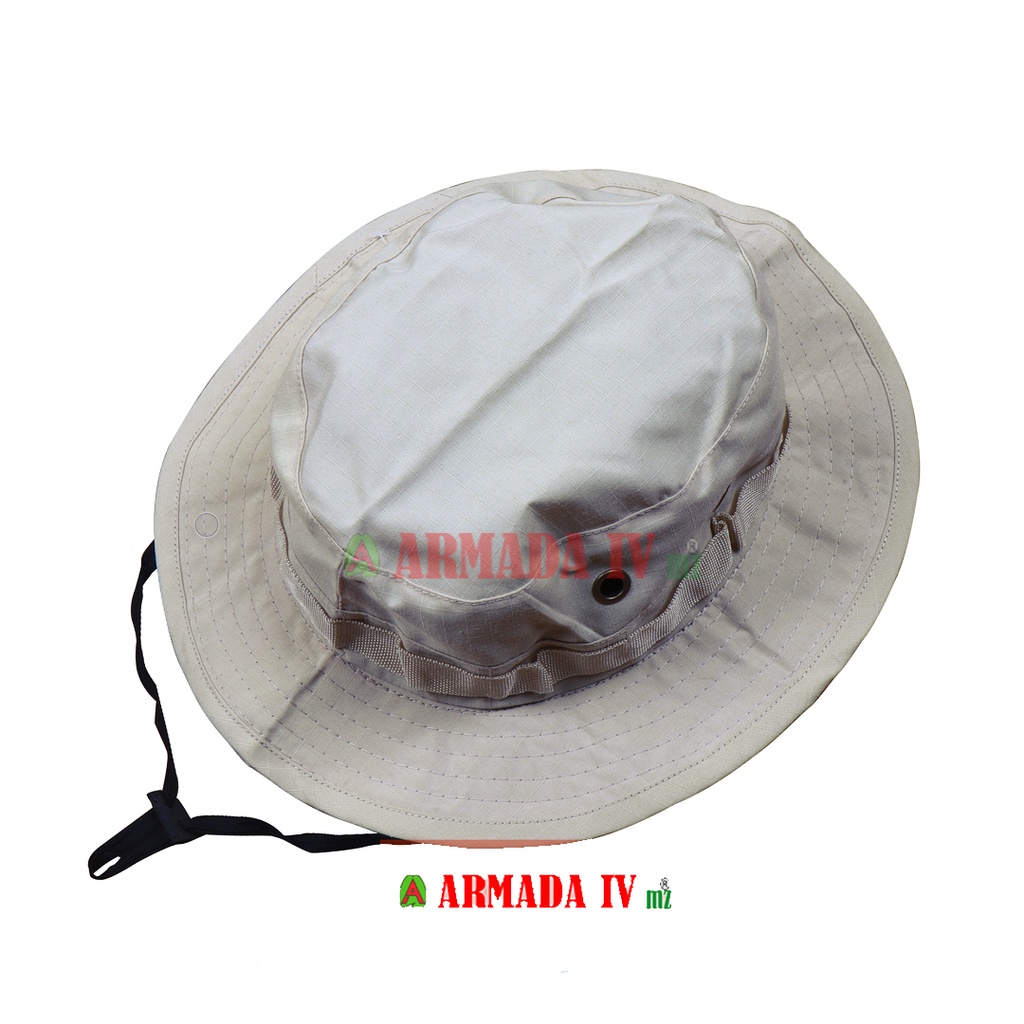 Topi Rimba Cream Topi Gunung Topi Lapangan Krem