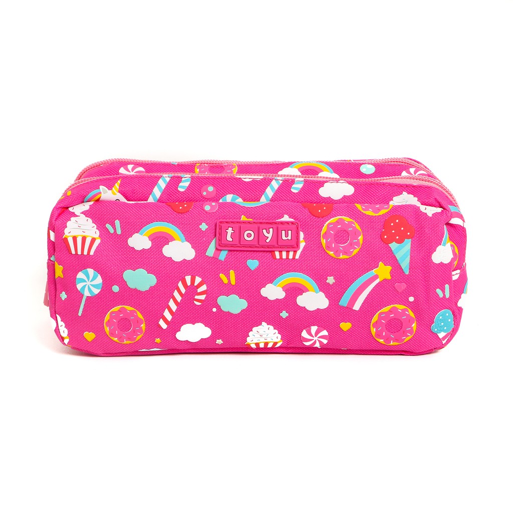 

Toyu Kotak Pensil Tempat Alat Tulis Pencil Case Sekolah Fashion Karakter Lucu Anak Perempuan Unicorn