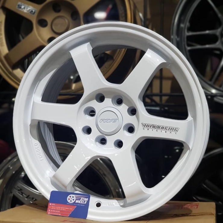 Velg Rays TE37 R16X7  ET40  PCD 8 4X100 4X114