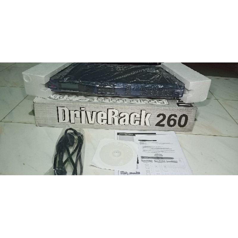 dlms managemnt drive rack dbx 260 (2 in 6 out)