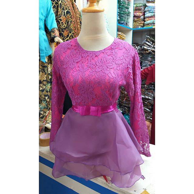 Dres brokat organza 5