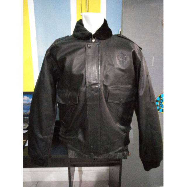 Jaket Kulit Asli jatah TNI