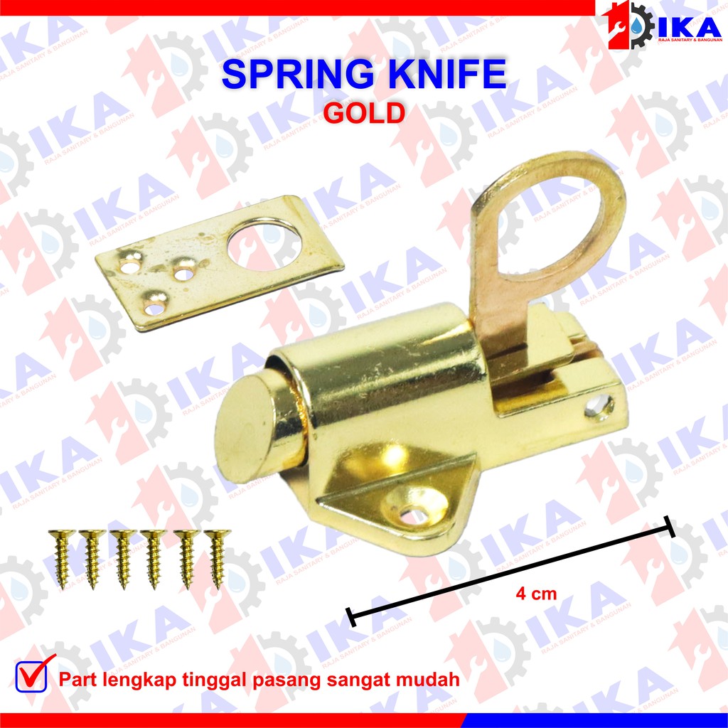 Spring Knip SN / Slot Jendela / Slot Kunci / Slot Kodok / Spring Knife SN / Grendel Kodok / Slot Jendela (H8115)