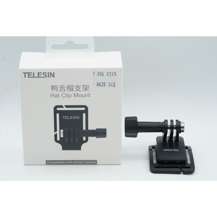 TRIPOD Telesin GoPro Cap Clip Baseball Hat Clamp Mount Backpack Clip (N2T5) Tripot kamera Tripot kok