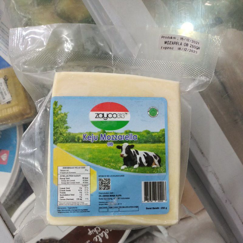 

Mozarella Zayco 250gram