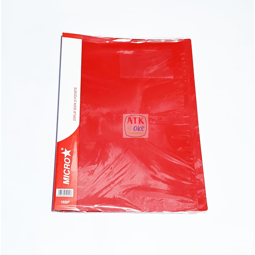 

Micro Star Map Clear Holder F4 1032F 20 Pocket