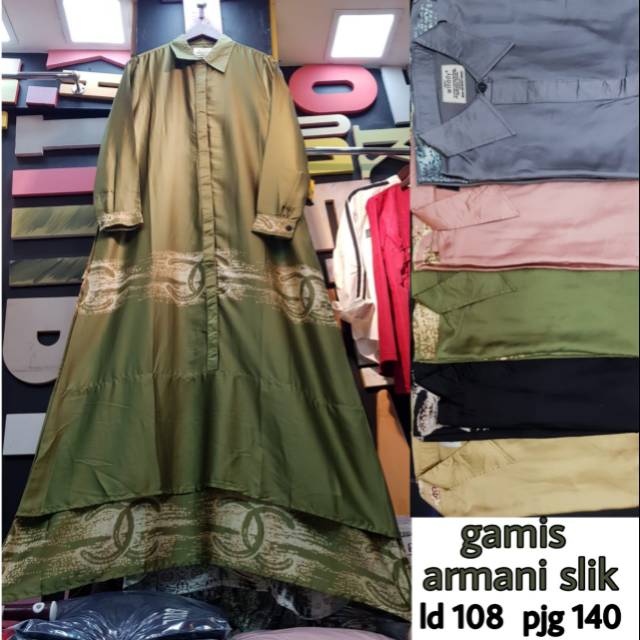 Gamis armani silk