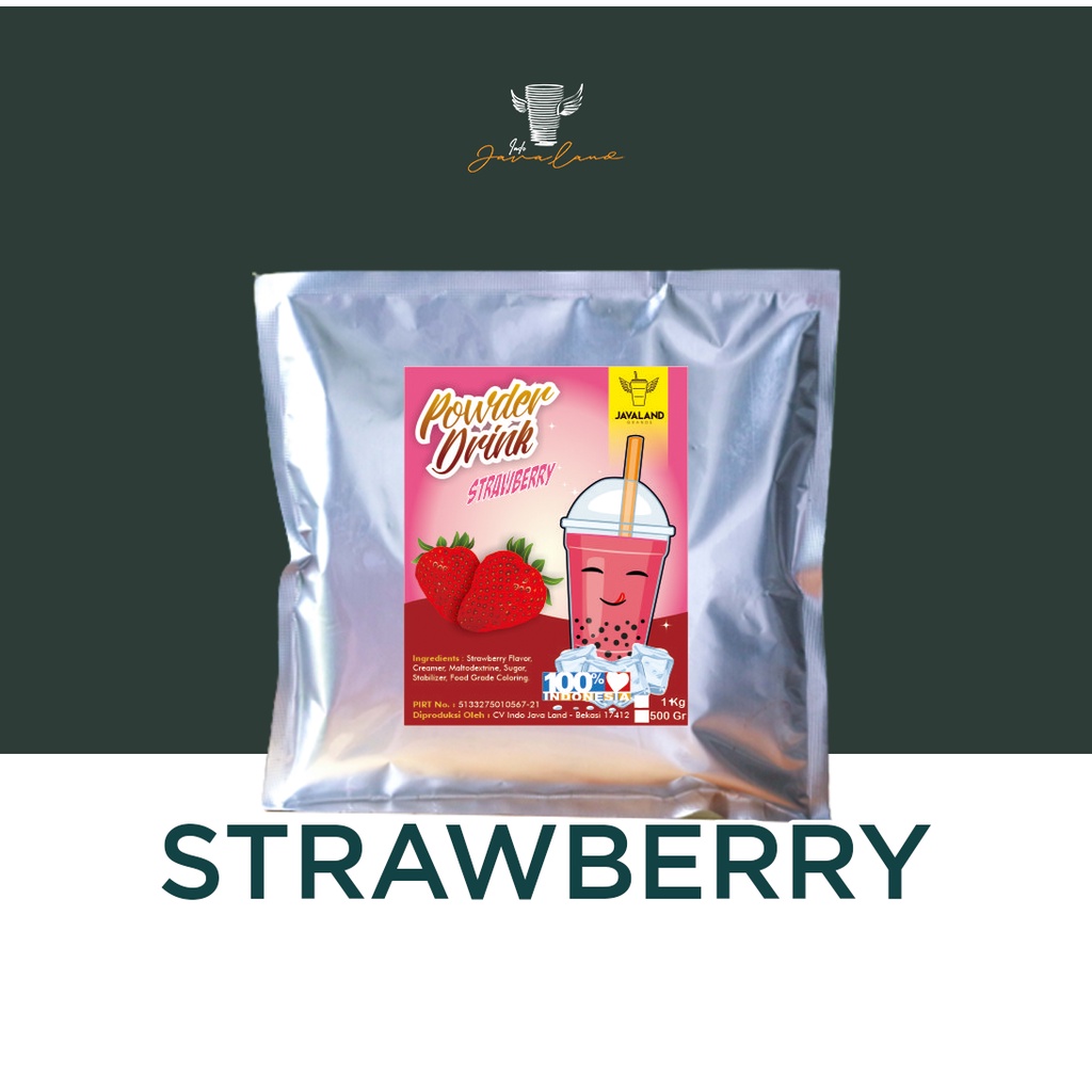 

Bubuk Regular Strawberry 500gr