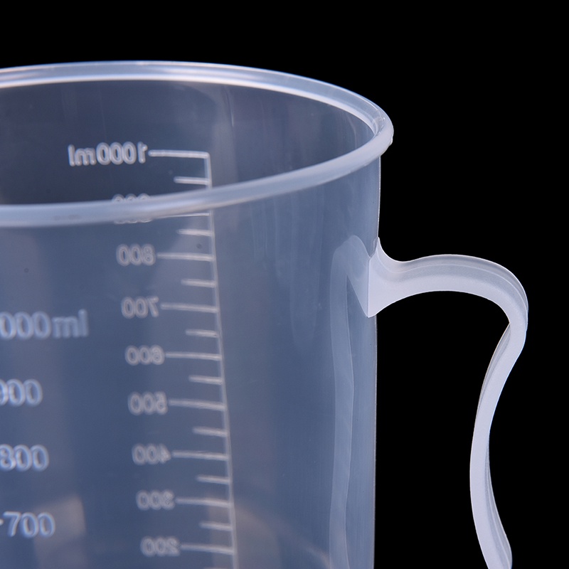 {LUCKID}20/30/50/300/500/1000ML Plastic Measuring Cup Jug Pour Spout Surface Kitchen,