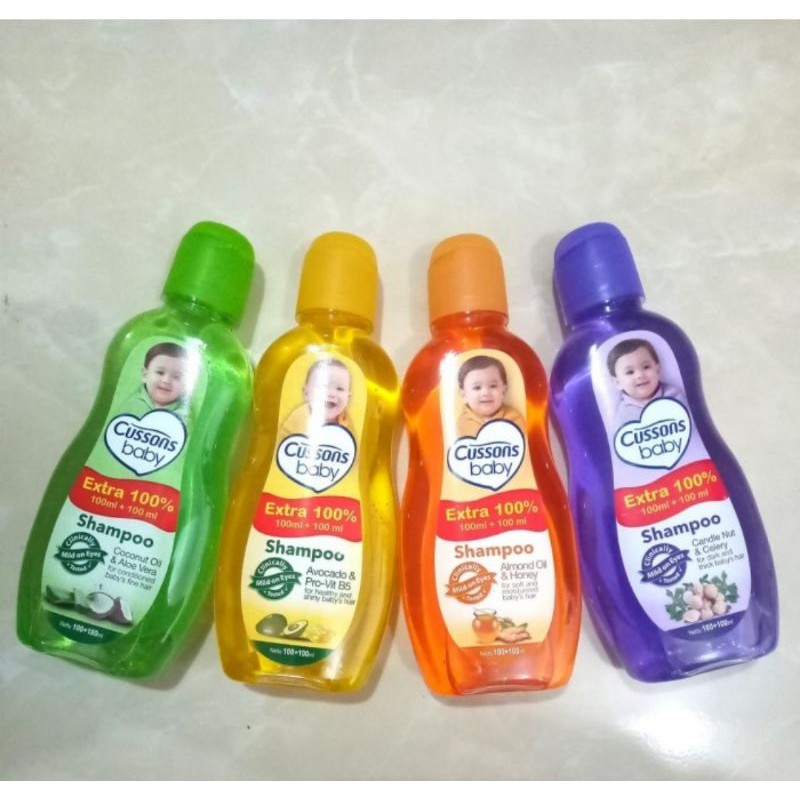 Cussons Baby Shampoo 100ml+100ml