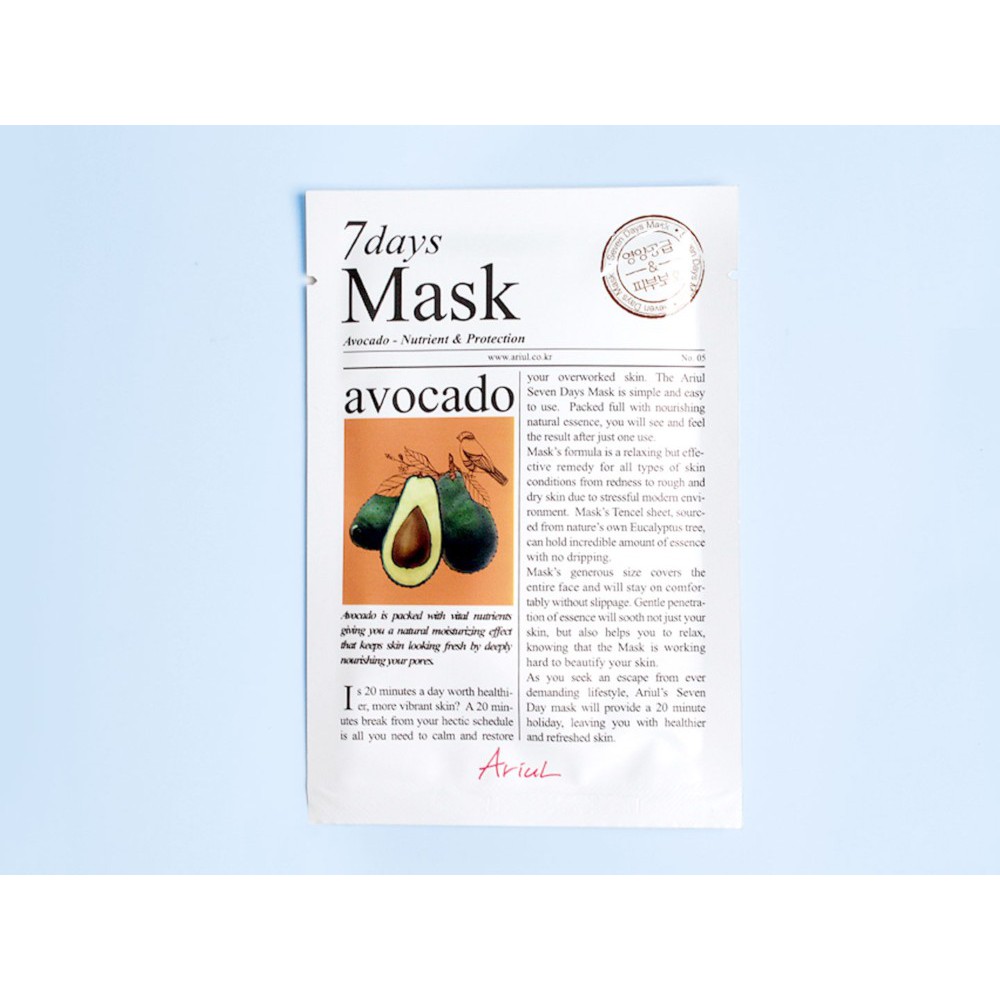 Ariul 7Days Mask 20 Gr