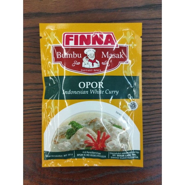 

FiNNA bumbu opor white curry