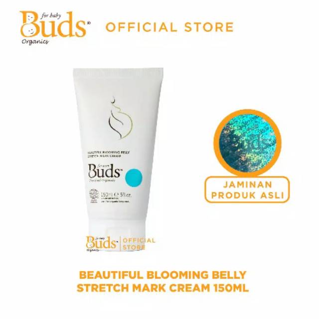 Buds Organics BCO - Beautiful Blooming Belly Stretch Mark Cream 150ml - Krim Stretch