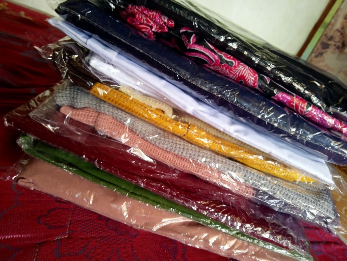 Batik Dolby Dolbi Dobby Doby Tenun Sutra Tulis Katun Atbm Baron Atasan Batik Wanita Sogan Srg308