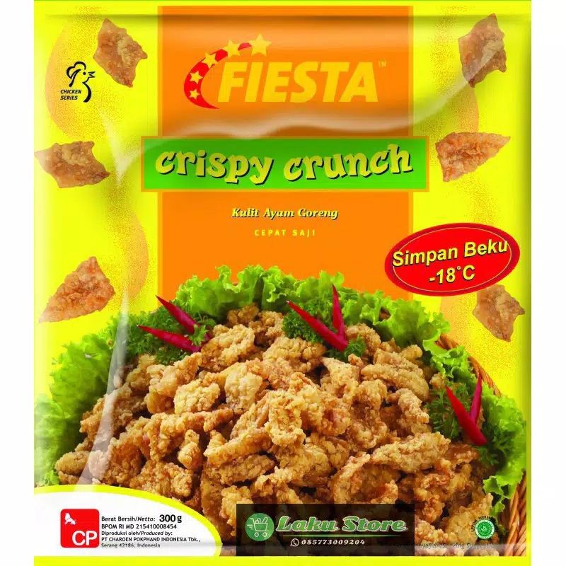 

Fiesta crispy crunch / kulit ayam goreng 300gr