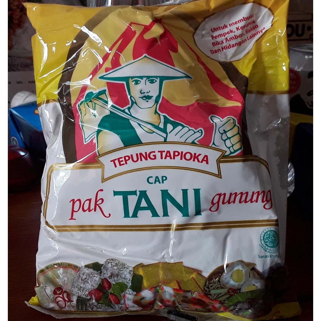 

Tepung tapioka cap pak tani 500gr