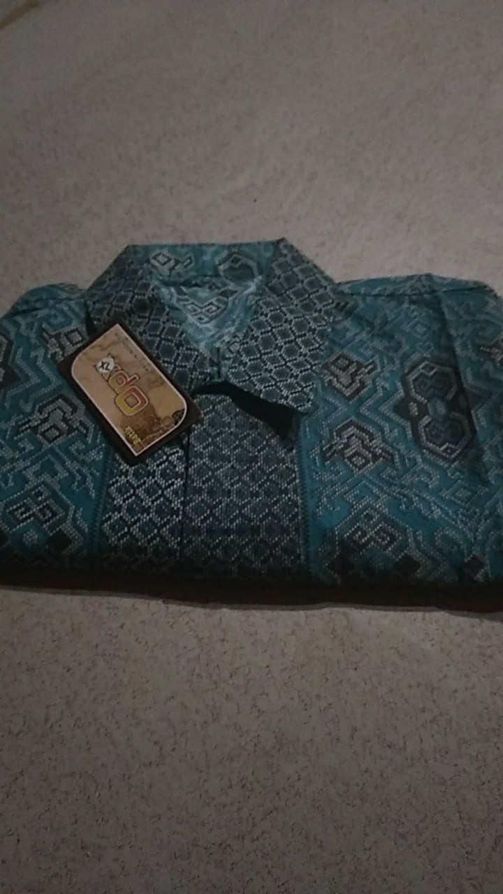 Size M L Xl Xxl Bswart Batik Hrb026 Kenongo Hem Pendek Padi Pekalongan M L Xl Batik Pria Murahl