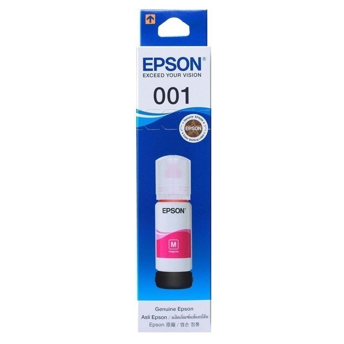 Epson Tinta Original T001 T 001 Colour (Cyan Magenta Yellow)