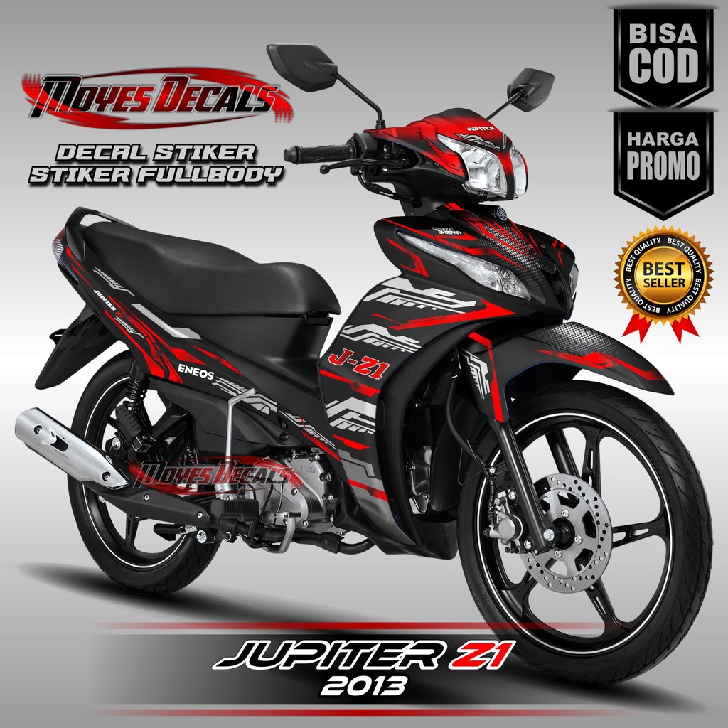 Decal stiker yamaha jupiter z1  stiker jupiter z1 full body  decal motor yamaha jupiter z1 new full 