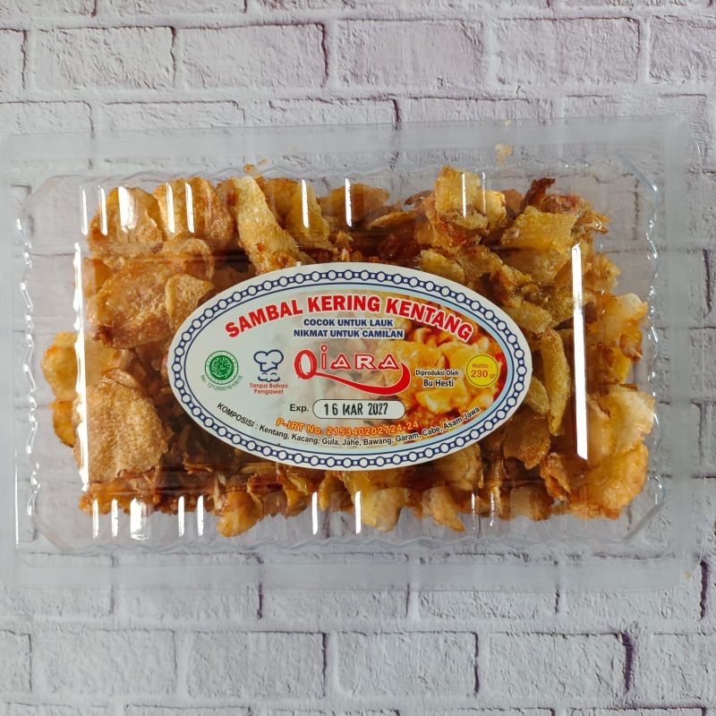 

Sambal Kering Kentang Qiara Jogja