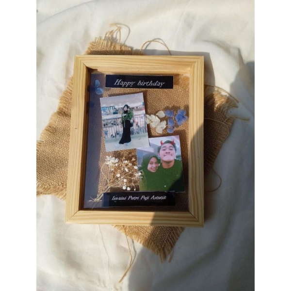 

kado wisuda ultah dried flowers double glass uk 6R