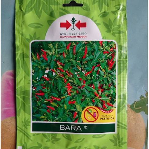 Kemasan Pabrik Benih Cabe Rawit Hijau BARA 500 Biji