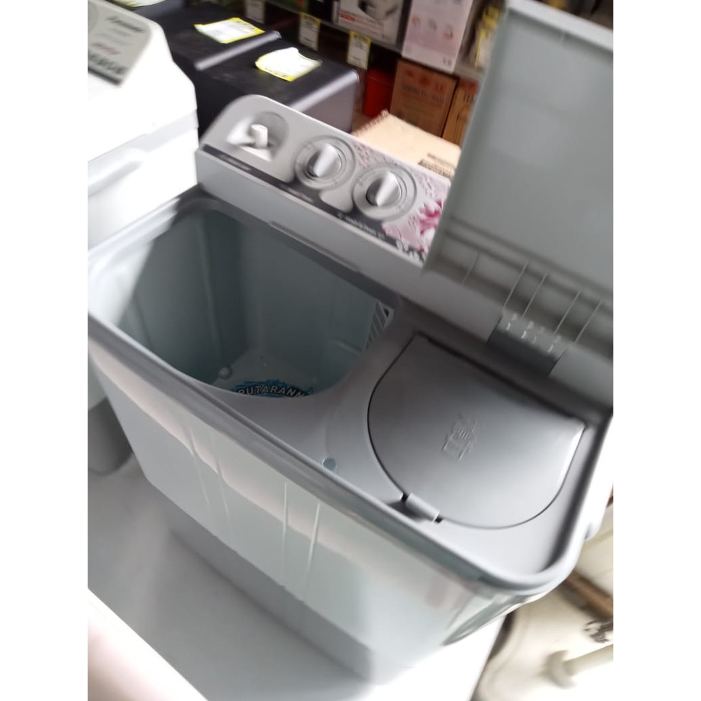 MESIN CUCI 2 TABUNG PANASONIC NA W 76 BB Z 7Kg Garansi Resmi