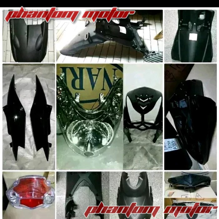 Full set body halus kasar dan lampu yamaha mio soul karbu