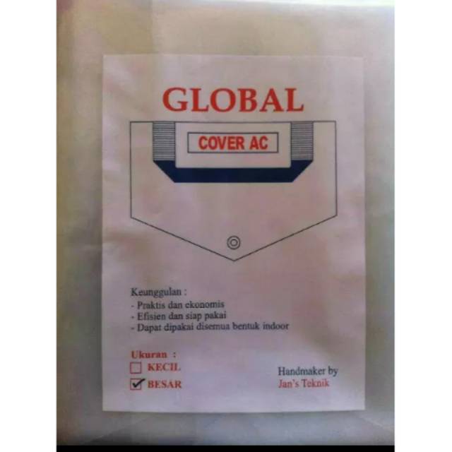 Plastik service Ac - Cover Ac