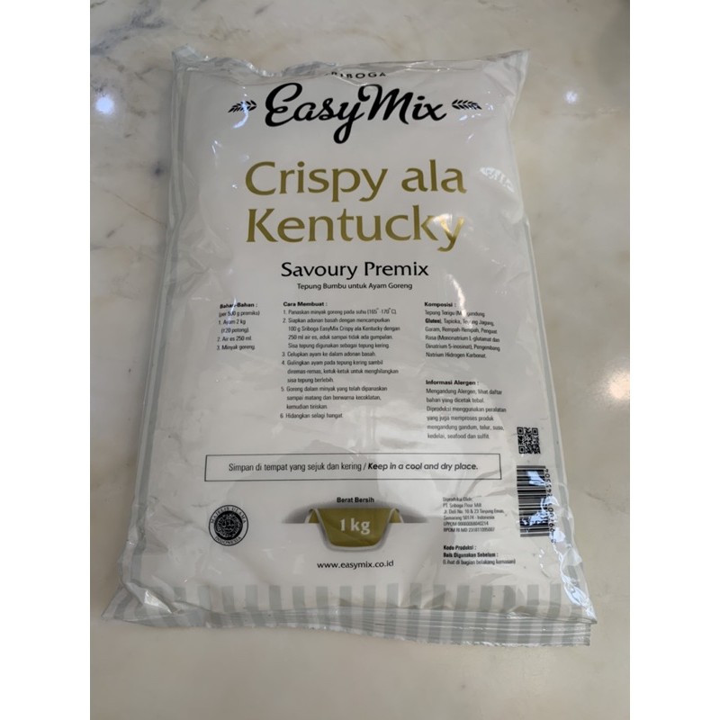 

Tepung Easymix Crispy Kentucky 1 Kg