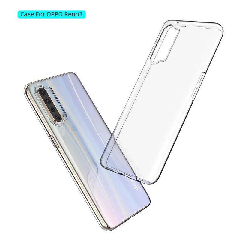 CC- CASING CASE OPPO RENO 6 A54 A74 A95 4G 5G A15 A33 A53 2020 RENO 5 5F 2 2F 2Z 3 3 PRO 4 4 PRO 4F Soft Case TPU Bening Transparan CASE CASING SARUNG HP SILIKON KONDOM PRIA WANITA SOFTCASE ALL TYPE