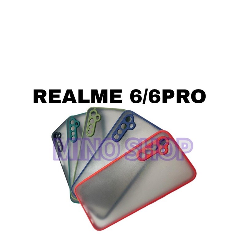 SOFTCASE REALME 6/6 PRO - HARDCASE DOVE MYCHOICE PLUS PELINDUNG KAMERA - AERO CASE