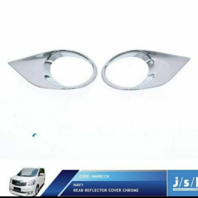 Cover reflektor mobil NAV1 chrome jsl