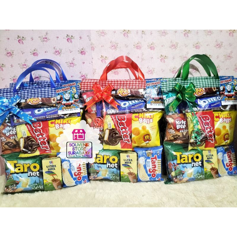 Snack Ultah Besar / Paket Snack Birthday / Hampers Snack / Bingkisan Snack Murah / Goodiebag Snack Surabaya / Paket Ulang Tahun