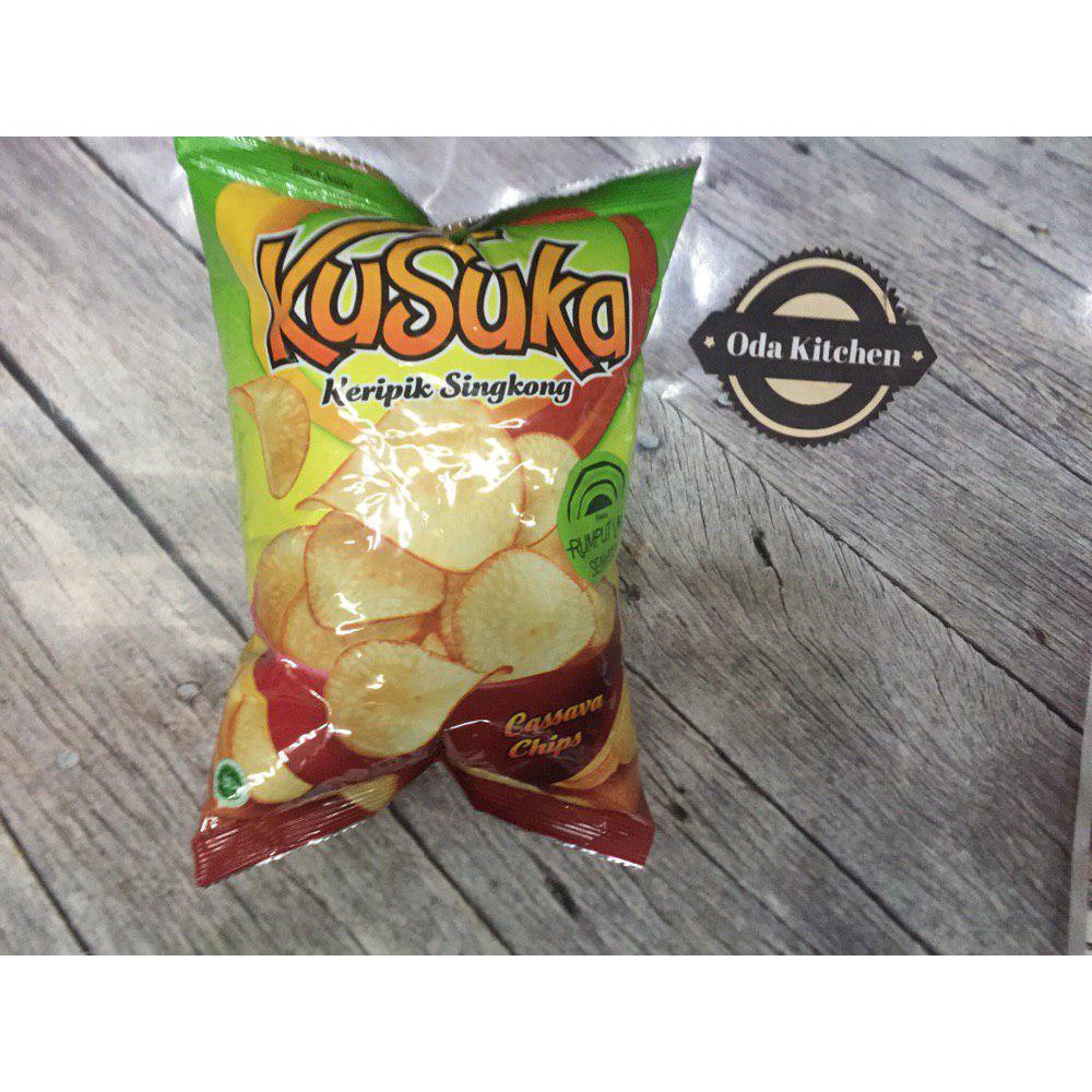 KUSUKA KERIPIK SINGKONGN RUMPUT LAUT PACK 60gr