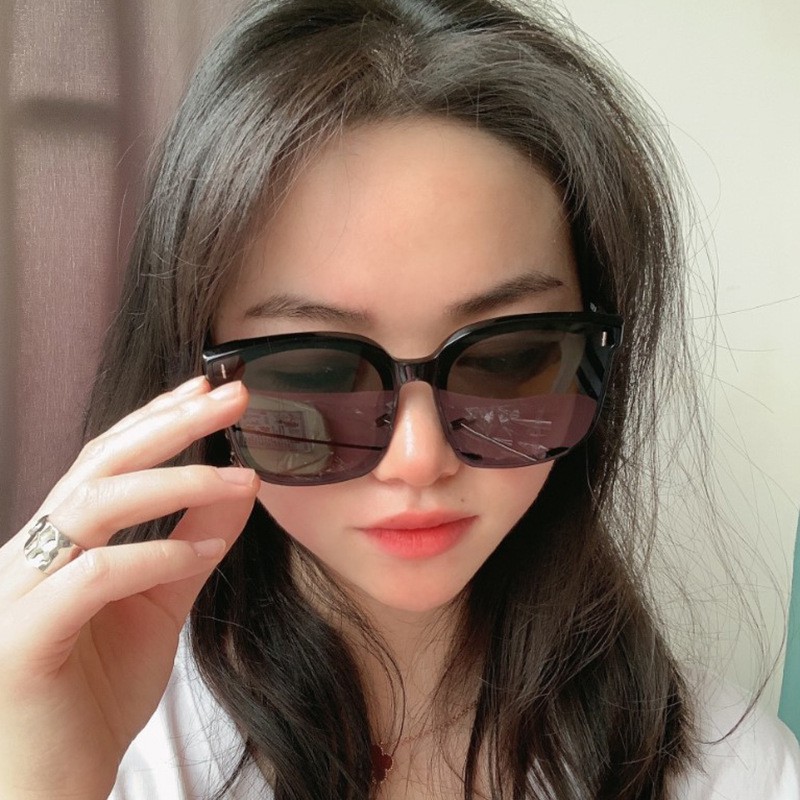 (YUZHU) COD Fashion Oversized Frame Kacamata Wanita Retro Persegi Kaca Kacamata Wanita Kacamata Wanita Kacamata